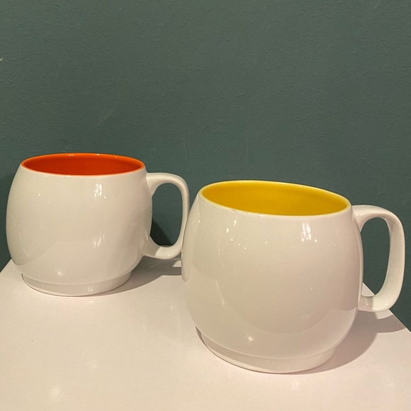 Pair of Crate & Barrel Stackable Mugs Cups - Picture 2 of 8